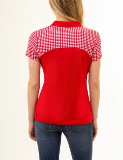 U.S. Polo Assn. DOT PRINT COLORBLOCK POLO SHIRT -Glimmera Cloth Shop 2157001T RCRD 86060