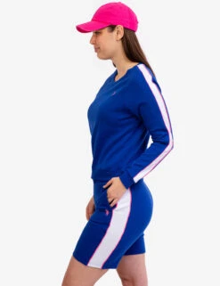 U.S. Polo Assn. RAGLAN SLEEVE CREW NECK PULLOVER -Glimmera Cloth Shop 2157328 BLRF 50278