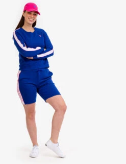 U.S. Polo Assn. RAGLAN SLEEVE CREW NECK PULLOVER -Glimmera Cloth Shop 2157328 BLRF 50283