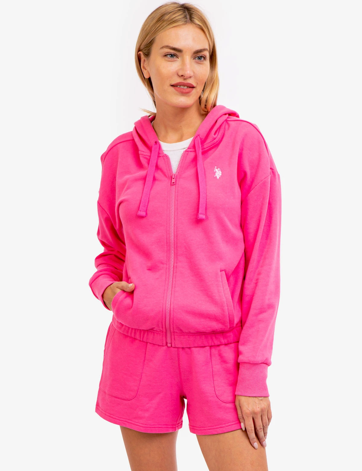 U.S. Polo Assn. FULL ZIP LOGO HOODIE 1 U.S. Polo Assn. FULL ZIP LOGO HOODIE