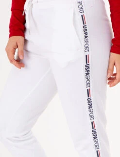 U.S. Polo Assn. DRAWSTRING USPA ARTWORK PANEL JOGGER -Glimmera Cloth Shop 2157478Q WHIT 77430