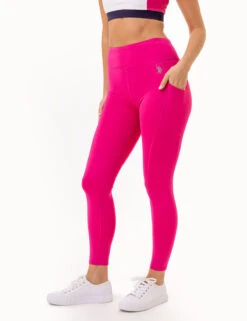 U.S. Polo Assn. USPA SPORT HIGH WAISTED ESSENTIAL LEGGING -Glimmera Cloth Shop 2157585J PPEA 3733