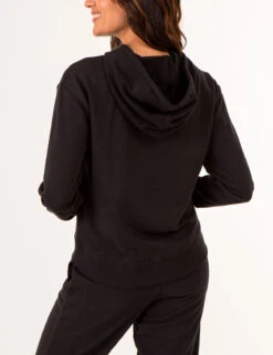 U.S. Polo Assn. HIGH LOW MULTI TONAL LOGO HOODIE -Glimmera Cloth Shop 2158098Q BLCK 77665