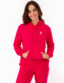 U.S. Polo Assn. HIGH LOW MULTI TONAL LOGO HOODIE -Glimmera Cloth Shop 2158098Q ELFU 77326