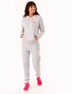 U.S. Polo Assn. HIGH LOW MULTI TONAL LOGO HOODIE -Glimmera Cloth Shop 2158098Q LGHT 77754