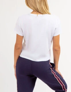 U.S. Polo Assn. AMERICANA USPA CREW NECK T-SHIRT -Glimmera Cloth Shop 2158461D WHIT 65890