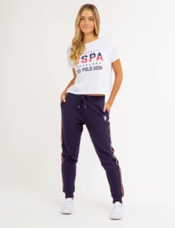 U.S. Polo Assn. AMERICANA USPA CREW NECK T-SHIRT -Glimmera Cloth Shop 2158461D WHIT 65891