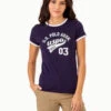 U.S. Polo Assn. VARSITY PRINT RINGER T-SHIRT