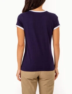 U.S. Polo Assn. VARSITY PRINT RINGER T-SHIRT -Glimmera Cloth Shop 2158501D EVBL 80203