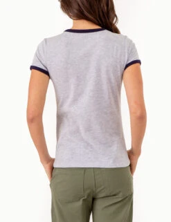 U.S. Polo Assn. VARSITY PRINT RINGER T-SHIRT -Glimmera Cloth Shop 2158501D LGHT 80108