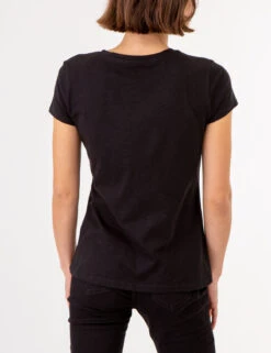 U.S. Polo Assn. CREST PRINT SCOOP NECK T-SHIRT -Glimmera Cloth Shop 2158521H BLCK 72836