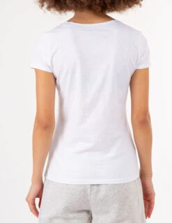 U.S. Polo Assn. CREST PRINT SCOOP NECK T-SHIRT -Glimmera Cloth Shop 2158521H WHIT 72937