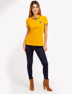 U.S. Polo Assn. MULTITONAL LOGO SOLID POLO SHIRT -Glimmera Cloth Shop 215853ZH DUTG 69036