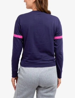 U.S. Polo Assn. LONG SLEEVE USPA APPLIQUE CROPPED T-SHIRT -Glimmera Cloth Shop 2158771D EVBL 64687