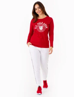 U.S. Polo Assn. LONG SLEEVE ARCH PRINT T-SHIRT -Glimmera Cloth Shop 2158781H RYTR 77418