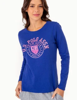 U.S. Polo Assn. LONG SLEEVE ARCH PRINT T-SHIRT -Glimmera Cloth Shop 2158781H SLBU 79912