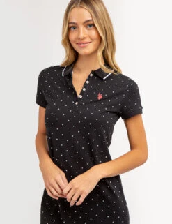 U.S. Polo Assn. DOT POLO DRESS -Glimmera Cloth Shop 215882ZH ANTR 66171