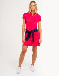 U.S. Polo Assn. DOT POLO DRESS -Glimmera Cloth Shop 215882ZH ELFU 66198