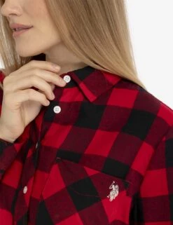 U.S. Polo Assn. FLANNEL BUFFALO PLAID LONG SLEEVE SHIRT -Glimmera Cloth Shop 215896GA ERED 2734