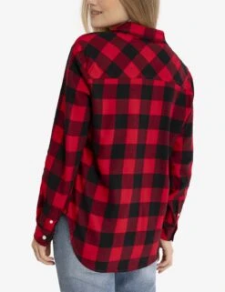 U.S. Polo Assn. FLANNEL BUFFALO PLAID LONG SLEEVE SHIRT -Glimmera Cloth Shop 215896GA ERED 2736