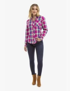 U.S. Polo Assn. FLANNEL PLAID LONG SLEEVE SHIRT -Glimmera Cloth Shop 215898GA HSDF 14790