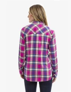 U.S. Polo Assn. FLANNEL PLAID LONG SLEEVE SHIRT -Glimmera Cloth Shop 215898GA HSDF 14793
