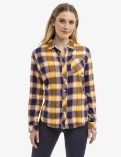U.S. Polo Assn. FLANNEL PLAID LONG SLEEVE SHIRT