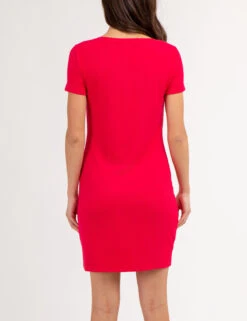 U.S. Polo Assn. SHORT SLEEVE HENLEY DRESS -Glimmera Cloth Shop 2159057F ELFU 67852