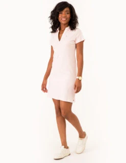 U.S. Polo Assn. SPLIT NECK FLORAL COLLAR POLO DRESS -Glimmera Cloth Shop 21590798 CCPK 77799