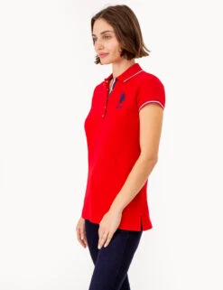 U.S. Polo Assn. SIGNATURE STRIPE PLACKET POLO SHIRT -Glimmera Cloth Shop 215911ZH ERED 72696