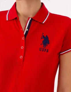 U.S. Polo Assn. SIGNATURE STRIPE PLACKET POLO SHIRT -Glimmera Cloth Shop 215911ZH ERED 72698