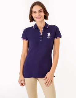 U.S. Polo Assn. SIGNATURE STRIPE PLACKET POLO SHIRT