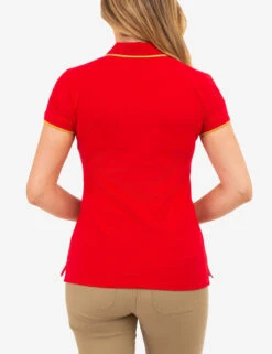 U.S. Polo Assn. LUREX SCRIPT TIPPED POLO SHIRT -Glimmera Cloth Shop 215913ZH ERED 84018