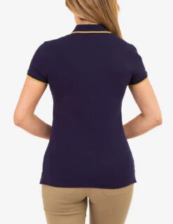 U.S. Polo Assn. LUREX SCRIPT TIPPED POLO SHIRT -Glimmera Cloth Shop 215913ZH EVBL 84005