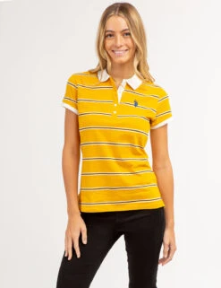 U.S. Polo Assn. HORIZONTAL MULTI STRIPED POLO SHIRT -Glimmera Cloth Shop 2159191N DUTG 66029