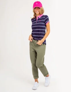 U.S. Polo Assn. HORIZONTAL MULTI STRIPED POLO SHIRT -Glimmera Cloth Shop 2159191N EVBL 65864