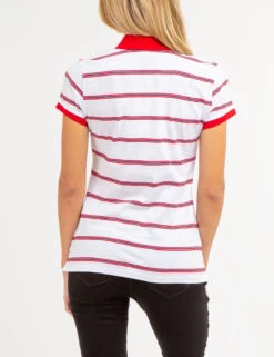 U.S. Polo Assn. HORIZONTAL MULTI STRIPED POLO SHIRT -Glimmera Cloth Shop 2159191N WHIT 66084