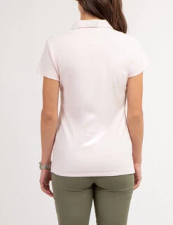 U.S. Polo Assn. SPLIT NECK ROSE PRINT POLO SHIRT -Glimmera Cloth Shop 21592598 CCPK 67177