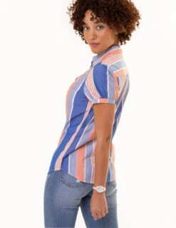 U.S. Polo Assn. SHORT SLEEVE TWIST CUFF MADRAS SHIRT 24 U.S. Polo Assn. SHORT SLEEVE TWIST CUFF MADRAS SHIRT -Glimmera Cloth Shop 215964NA PERM 0947