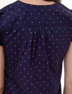 U.S. Polo Assn. RUFFLE SLEEVE POPOVER TOP -Glimmera Cloth Shop 215966NA EVBL 0867