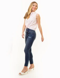 U.S. Polo Assn. SLEEVELESS TWIST FRONT SHIRT -Glimmera Cloth Shop 215967RA CTCN 85983