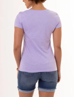 U.S. Polo Assn. TONAL FLORAL V-NECK T-SHIRT -Glimmera Cloth Shop 2159982J LAVN 0622