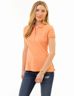 U.S. Polo Assn. SOLID INTERLOCK HEATHER POLO SHIRT -Glimmera Cloth Shop 21608798 SRHT 85948