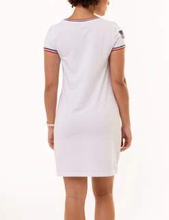 U.S. Polo Assn. SIGNATURE AMERICANA DRESS -Glimmera Cloth Shop 216169ZA WHIT 0856