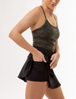 U.S. Polo Assn. USPA SPORT TENNIS SKIRT -Glimmera Cloth Shop 2161815J BLCK 3802