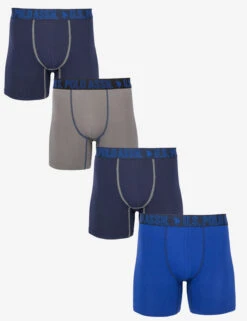 U.S. Polo Assn. 4 PACK ULTRA SOFT JERSEY BOXER BRIEFS -Glimmera Cloth Shop 221WB40010 BOXER