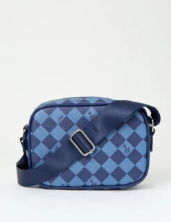 U.S. Polo Assn. CLASSIC ZIP PRINTED CROSSBODY BAG -Glimmera Cloth Shop 27A181AA DENM 71205