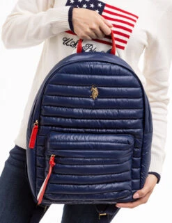 U.S. Polo Assn. QUILTED BACKPACK -Glimmera Cloth Shop 27A214 NAVY 11846