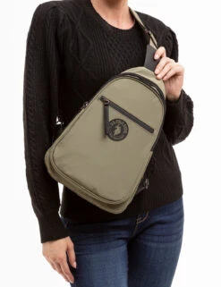 U.S. Polo Assn. SLING BACKPACK 20 U.S. Polo Assn. SLING BACKPACK -Glimmera Cloth Shop 27A215 SAGE 11873