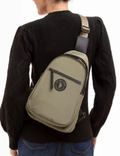 U.S. Polo Assn. SLING BACKPACK 24 U.S. Polo Assn. SLING BACKPACK -Glimmera Cloth Shop 27A215 SAGE 11879
